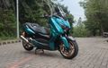 Berparas Elegan, Yamaha XMAX Repaint Bodi Kece Dikombo Part Menawan