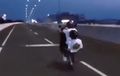 Nekat Masuk Tol Layang AP Pettarani dan Ugal-ugalan, Dua Pengendara Yamaha Mio M3 Bisa  Kena Deretan Sanksi Ini Lo