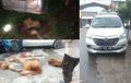 Toyota Avanza Ditinggal Setelah Kepergok Warga, Kabin Isi Potongan Tubuh Dan Peluru