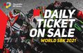 Tiket Harian Bikin Lebih Hemat Nonton Langsung WorldSBK Indonesia 2021, Tersedia Mulai Besok, Bisa Dipesan di Mana?