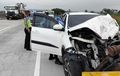Sehari Setelah Vanessa Angel, Toyota Rush Terburai di Tol Nganjuk Cabut Nyawa Penumpang
