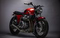 Kawasaki KZ1000 Brat Style, Pakai Tangki Royal Enfield dan Warna Ford Raptor Red