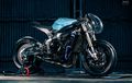 Yamaha R1 Cafe Racer, Tampilan Garang Pakai Fairing Bening nan Unik