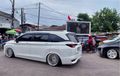 OTW Kopdar, Toyota Avanza Facelift Kena Iseng Pakai Pelek Lokal Karma Wheels