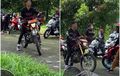 Ramai Dihujat Netizen, Honda CRF150L Berpelat Dinas Malah Dipakai Buat Sunmori