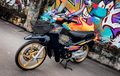Honda Supra X Elegan, Dapat Upgrade Istimewa, Kaki-kaki Berisi