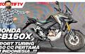 Honda Bikin Geger! Luncurkan New CB150X 2022, Motor Turing 150 cc Pertama di Indonesia, Tonton Videonya!