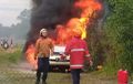 Mengenaskan, Pemilik Kijang Innova Ikut Terbakar Saat Tidur di Kabin