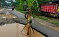 Alhamdulillah, Lubang Jalan Menganga dan Keriting di Daerah Segera Lenyap