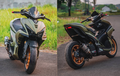 Yamaha Aerox Tampil Maskulin, Bodi ala Army Ikut Customaxi 2021