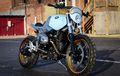 BMW R nineT Racer Jadi Scrambler, Bodi Berubah Pakai Jubah Biru