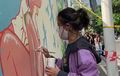 Sampaikan Pesan untuk Bangsa, Tujuh Seniman Tanah Air yang Mendunia Garap Mural di Tembok Gedung Kompas Gramedia