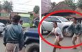 Anggota Polantas Lari, Dikejar Pria Marah Bawa Celurit Gara-gara Anaknya Kena Tilang