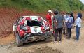 Citroen C3 R5 Reli Salto di Udara, Bamsoet dan Sean Gelael Ada di Dalamnya, Begini Kondisinya Setelah Crash Parah