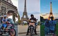 So Sweet, Pasutri Naik Honda RS150 Keliling Paris, Butuh Waktu 4 Bulan Dari Malaysia
