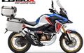 CB150X Tampil Ala CRF1100 Africa Twin, Pelek Besar, Boks Lengkap