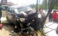 Loncati Pembatas, Honda CR-V Tebas dan Seret Pengendara Scoopy Hingga Tewas