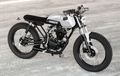 Honda ML125 Dirombak Jadi Scrambler, Tampilannya Dibuat Simpel dan Modern