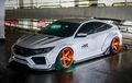 Honda Civic Turbo 2016 Pamer Pelek Forged Berukuran Besar, Body Kit, Dan Air Suspension