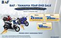 Jelang Pergantian Tahun, BAF Tawarkan Beragam Diskon Cicilan Motor Baru Yamaha