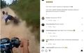 Mau Ngakak Tapi Kasihan, Bocil-bocil Ngebut di Trek Tanah, Honda BeAT dan CB150 Verza Berakhir Nyusruk