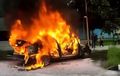 Beredar Video BMW 318i E46 Terbakar di Jalan Bypass Ngurah Rai, Begini Kronologi dari Polisi