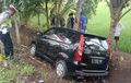 Toyota Avanza Terpaksa Diceburkan ke Got, Demi Hindari Peristiwa Maut