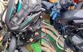 Ngilu Lihatnya, Yamaha Aerox 155 hingga Honda 150 Hancur Berantakan di Dek Kapal, Ini Penyebabnya
