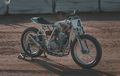 Honda XR600 Gaya Flat Tracker Minimalis Pakai Garpu Depan Yamaha R6
