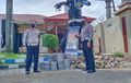 Enggak Nyangka Knalpot Brong Hasil Sitaan Bisa Jadi Barang Seni, Dibikin Patung Menjulang Bak Robot Tranformers