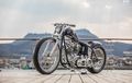 Harley-Davidson Shovelhead Bergaya Bobber, Tampang Simpel Tapi Elegan