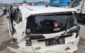 Ulah Ngerem Dadakan, Calya, Innova Sampai Avanza Saling Tumbuk di Tol Ancol