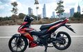 Honda Supra GTR 150 Makin Sporty Ganti Pelek dan Knalpot Jumbo