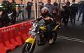 Teringat Saat Masih SMA, Dirlantas Sambodo Ngebut Pakai Ninja 150 SS Kuning di Ancol