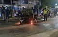 Dinaiki Sejoli, Honda Brio Tengkurap Usai Terbang Tabrak Pembatas Jalan, Penyebab Kecelakaan Diungkap Polisi