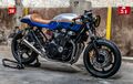 Honda CB750F2 Seven Fifty Jadi Cafe Racer Pakai Livery Rothmans 90-an