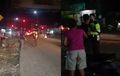 Bikin Heboh Warganet, Pengendara Honda BeAT Nekat Nantangin Petugas Polisi sampai Adu Dorong, Ini Penyebabnya