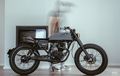 Honda CG125 Bergaya Scrambler, Tampang Elegan Sekaligus Gagah