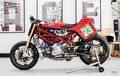 Ducati Monster S4RS Street Tracker Berbodi Monokok Pakai Pelek Karbon