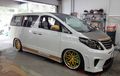 Toyota Alphard Lawas Dimodif Simpel, Eye Catching Main Warna Mencolok