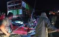 Petaka Tumpukan Batu, Civic Genio Salto Hantam Truk LPG, Enam Orang Tewas Terjepit Kabin