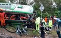 Tragedi Bukit Bego Imogiri, Bodi Bus Pariwisata Terbelah, 13 Orang Meregang Nyawa