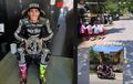 Mendarat di Lombok, Aleix Espargaro Heran Lihat Penjual Bensin Eceran, Ada Emak-emak Bonceng 5