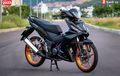 Modifikasi Apik Honda Supra GTR 150, Bodi Serba Hitam, Kaki-kaki Jadi Mencolok