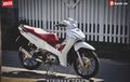 Modifikasi Honda Wave 125i, Tampil Rupawan Dijejali Aksesori Istimewa
