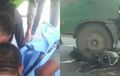 Honda Vario Terlindas Truk di Semarang, Bripka GAP Tewas, Sopir Diamankan