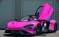 McLaren 765LT Milik YouTuber Cantik Jadi Nyertrik Warna Serba Pink