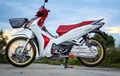 Modifikasi Honda Supra X 125, Paras Apik Diberi Ubahan Impresif