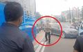 Jatuh dari Motor, Oknum Polisi Ngamuk Hentikan Paksa Mobil dan Bus Lewat, Begini Kesaksian Warga