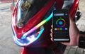 Custom Lampu LED DRL di Headlamp Motor Bikin Tampilan makin Kece, Warna Bisa Diganti Via Ponsel